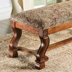 Wholesale π Furniture Of America Rabin Traditional Wood Padded Bench In Antique Oak β 9 Wholesale π Furniture Of America Rabin Traditional Wood Padded Bench In Antique Oak β -Bedroom Benches Store 1464713 91 L
