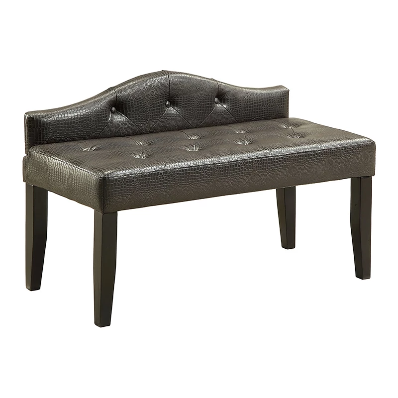 Outlet βοΈ Furniture Of America Olivia Fabric Tufted Short Bench In Brown 𧨠1 Outlet βοΈ Furniture Of America Olivia Fabric Tufted Short Bench In Brown π§¨