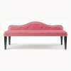 Cheapest 😍 Furniture Of America Dubose Contemporary Faux Leather Tufted Bench In Pink ⭐