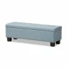 Wholesale ✨ Baxton Studio Hannah Storage Bench In Light Blue 🛒
