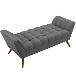 Brand new π Modway Response Fabric Bedroom Bench In Gray π 8 Brand new π Modway Response Fabric Bedroom Bench In Gray π -Bedroom Benches Store 1532744 2 L