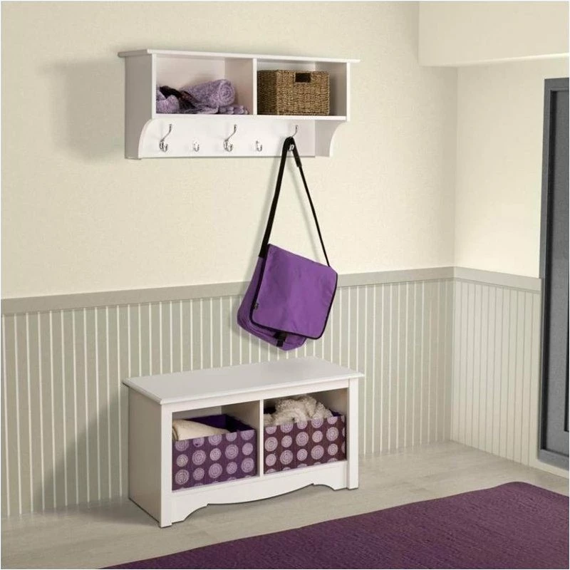 Promo π Hawthorne Collections 2 Cubby Bedroom Bench In White π€© 3 Promo π Hawthorne Collections 2 Cubby Bedroom Bench In White π€© - Image 3