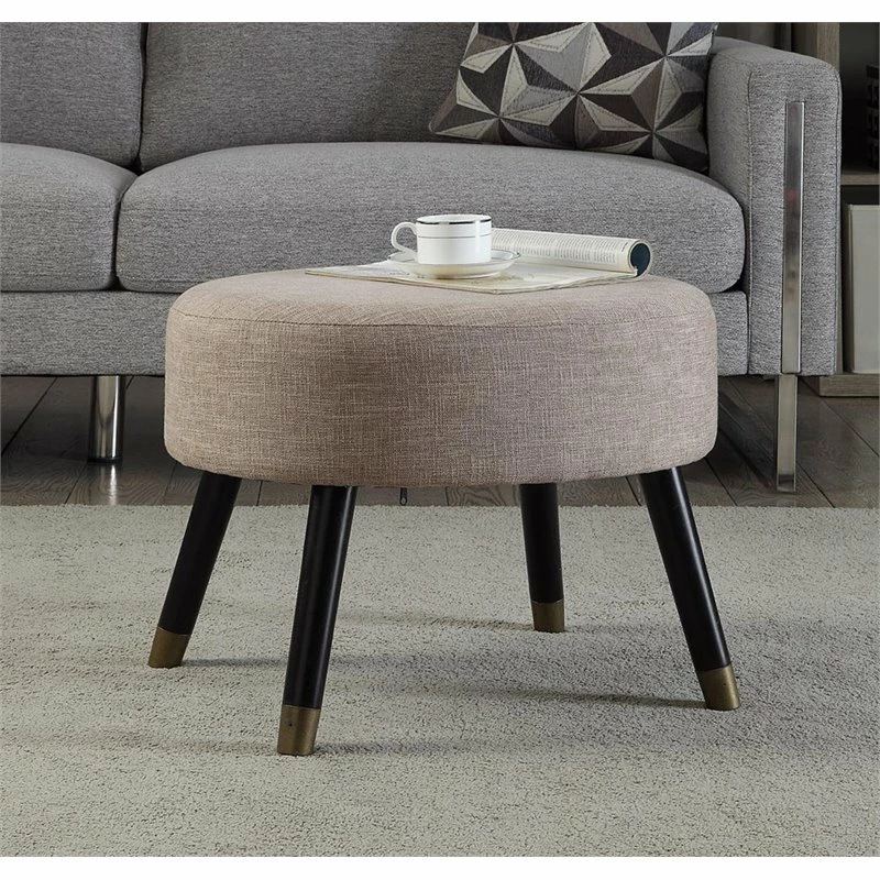 Cheap π Convenience Concepts Designs4Comfort Mid Century Ottoman Stool In Tan Fabric π 1 Cheap π Convenience Concepts Designs4Comfort Mid Century Ottoman Stool In Tan Fabric π
