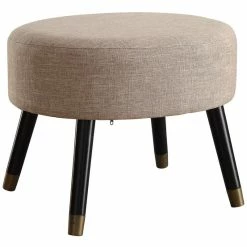 Cheap π Convenience Concepts Designs4Comfort Mid Century Ottoman Stool In Tan Fabric π 5 Cheap π Convenience Concepts Designs4Comfort Mid Century Ottoman Stool In Tan Fabric π -Bedroom Benches Store 1632136 L