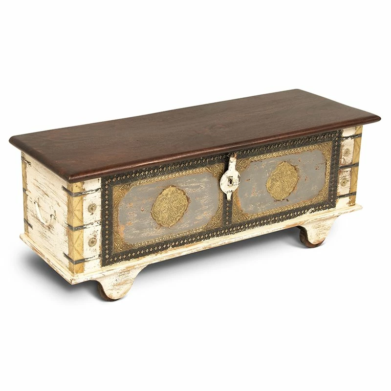 Promo π― Steve Silver Company Zahra Wood Storage Trunk Coffee Table In Off White Ivory Finish β 1 Promo π― Steve Silver Company Zahra Wood Storage Trunk Coffee Table In Off White Ivory Finish β