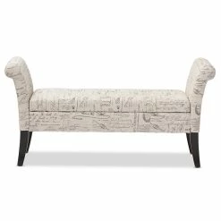 Top 10 🎁 Baxton Studio Avignon Tufted Storage Bench In Beige ✔️ -Bedroom Benches Store 1707328 2 L