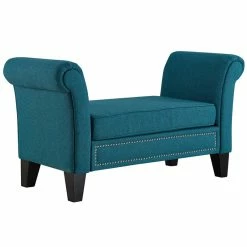 Flash Sale 😀 Modway Rendezvous Bench In Teal 🤩