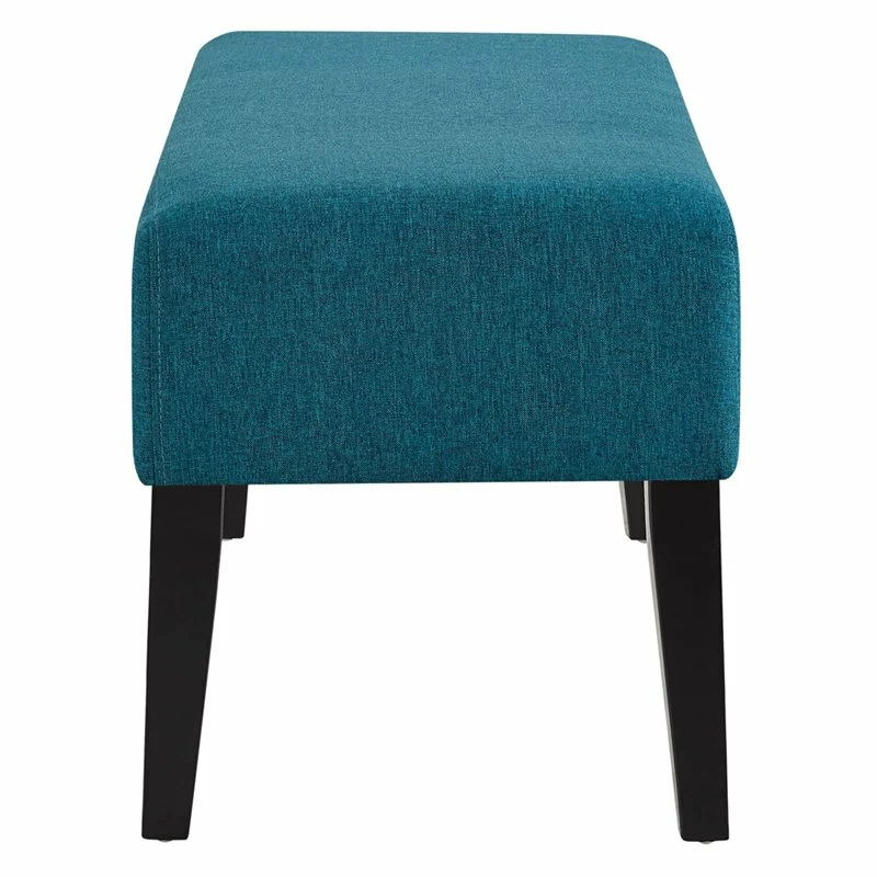 New π Modway Connect Upholstered Fabric Bench In Teal π 4 New π Modway Connect Upholstered Fabric Bench In Teal π - Image 4