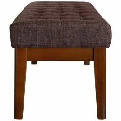 Best reviews of ❤️ Elle Décor Elle Decor Claire Tufted Bench In Chocolate Brown 🎉 10 Best reviews of ❤️ Elle Décor Elle Decor Claire Tufted Bench In Chocolate Brown 🎉 -Bedroom Benches Store 1766007 3 L