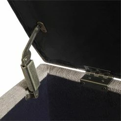 Cheap 👍 Elle Décor Elle Decor Collette Tufted Storage Bench In French Linen 👍 -Bedroom Benches Store 1766012 10 L