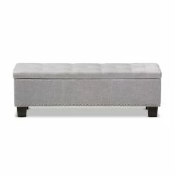 Deals π Hawthorne Collections Hawthorne Collection Storage Bench In Grayish Beige π 11 Deals π Hawthorne Collections Hawthorne Collection Storage Bench In Grayish Beige π -Bedroom Benches Store 1823664 3 L