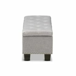 Deals π Hawthorne Collections Hawthorne Collection Storage Bench In Grayish Beige π 12 Deals π Hawthorne Collections Hawthorne Collection Storage Bench In Grayish Beige π -Bedroom Benches Store 1823664 4 L