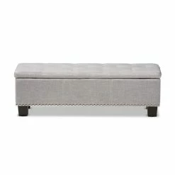 Deals π Hawthorne Collections Hawthorne Collection Storage Bench In Grayish Beige π 13 Deals π Hawthorne Collections Hawthorne Collection Storage Bench In Grayish Beige π -Bedroom Benches Store 1823664 5 L