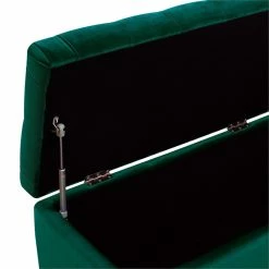 Cheapest ❤️ Picket House Furnishings Carson 👟 Shoe Storage Bench In Emerald 🧨 -Bedroom Benches Store 1834048 5 L