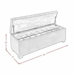 Cheapest ❤️ Picket House Furnishings Carson 👟 Shoe Storage Bench In Emerald 🧨 -Bedroom Benches Store 1834048 7 L