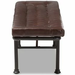 Top 10 π₯ Baxton Studio Zelie Faux Leather Bench In Dark Brown And Dark Bronze π 11 Top 10 π₯ Baxton Studio Zelie Faux Leather Bench In Dark Brown And Dark Bronze π -Bedroom Benches Store 1862238 3 L