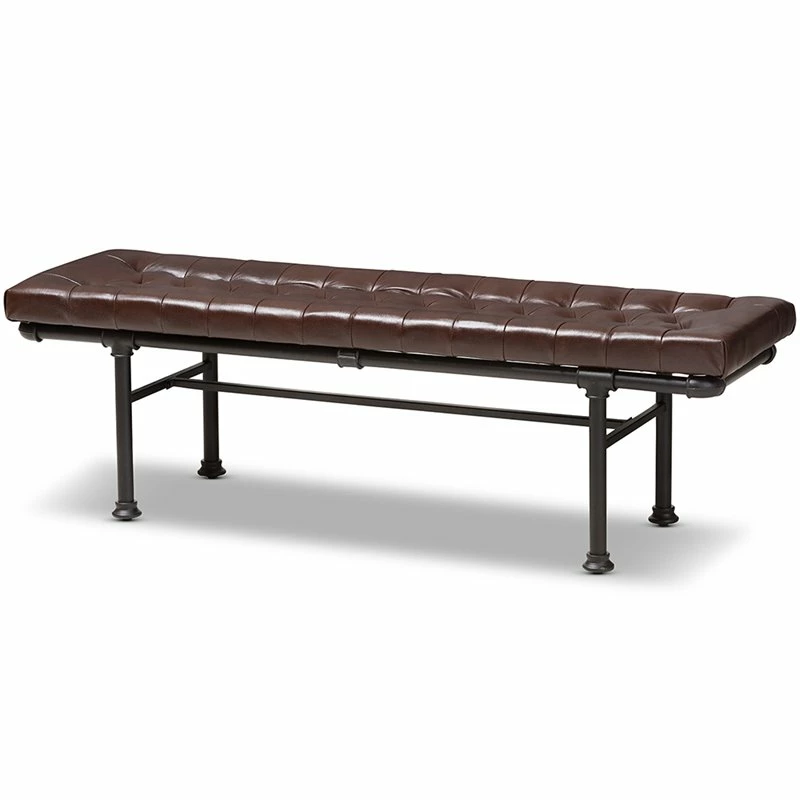 Top 10 π₯ Baxton Studio Zelie Faux Leather Bench In Dark Brown And Dark Bronze π 1 Top 10 π₯ Baxton Studio Zelie Faux Leather Bench In Dark Brown And Dark Bronze π