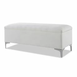 Buy βοΈ Jennifer Taylor Home Madelyn Storage Bench Bright White π