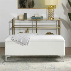 Buy βοΈ Jennifer Taylor Home Madelyn Storage Bench Bright White π 19 Buy βοΈ Jennifer Taylor Home Madelyn Storage Bench Bright White π -Bedroom Benches Store 1900638 14 L