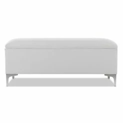 Buy βοΈ Jennifer Taylor Home Madelyn Storage Bench Bright White π 22 Buy βοΈ Jennifer Taylor Home Madelyn Storage Bench Bright White π -Bedroom Benches Store 1900638 17 L
