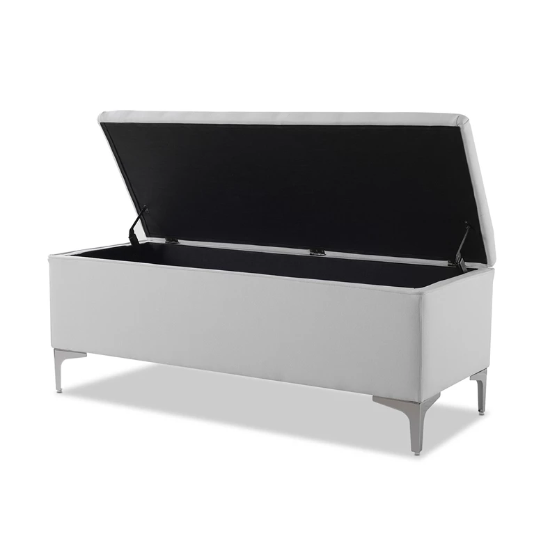 Buy βοΈ Jennifer Taylor Home Madelyn Storage Bench Bright White π 7 Buy βοΈ Jennifer Taylor Home Madelyn Storage Bench Bright White π - Image 7