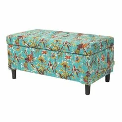 Hot Sale ✨ Brika Home Tufted Entryway Storage Bench In New Dali ✔️