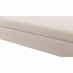 Promo ✨ Brika Home Roll Arm Entryway Accent Bench In Sky Neutral ✔️ -Bedroom Benches Store 1901594 3 L