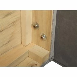 Coupon 💯 Brika Home Tufted Roll Arm Entryway Bench In Opal Gray 💯 -Bedroom Benches Store 1901722 6 L