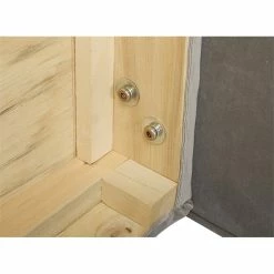 Coupon 💯 Brika Home Tufted Roll Arm Entryway Bench In Opal Gray 💯 -Bedroom Benches Store 1901722 9 L