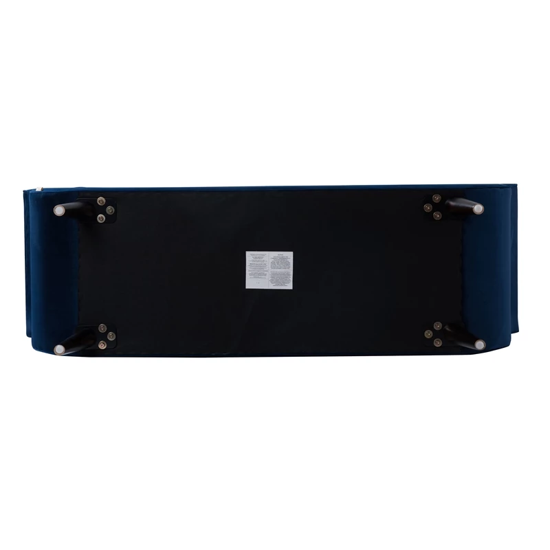 Best Pirce β¨ Brika Home Tufted Flare Arm Entryway Bench In Navy Blue π 3 Best Pirce β¨ Brika Home Tufted Flare Arm Entryway Bench In Navy Blue π - Image 3