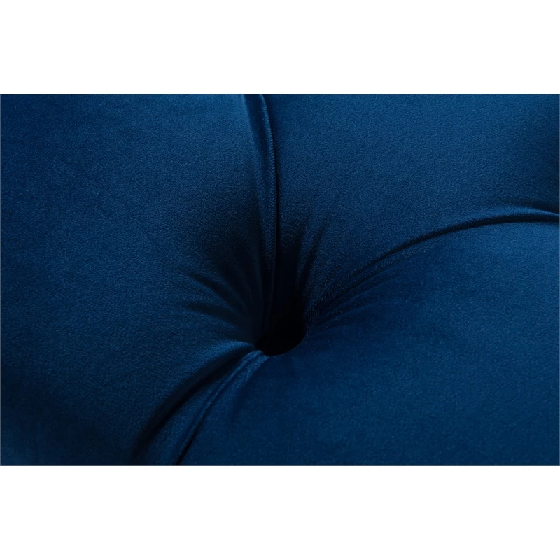 Best Pirce β¨ Brika Home Tufted Flare Arm Entryway Bench In Navy Blue π 6 Best Pirce β¨ Brika Home Tufted Flare Arm Entryway Bench In Navy Blue π - Image 6