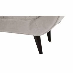 Buy 💯 Brika Home Tufted Flare Arm Entryway Bench In Opal Gray 😉 -Bedroom Benches Store 1901727 4 L