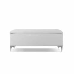 Best reviews of 💯 Brika Home Storage Bench In Bright White 😀 -Bedroom Benches Store 1921042 4 L