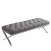 Budget ✨ Hawthorne Collections Bedroom Bench In Gray 🎉