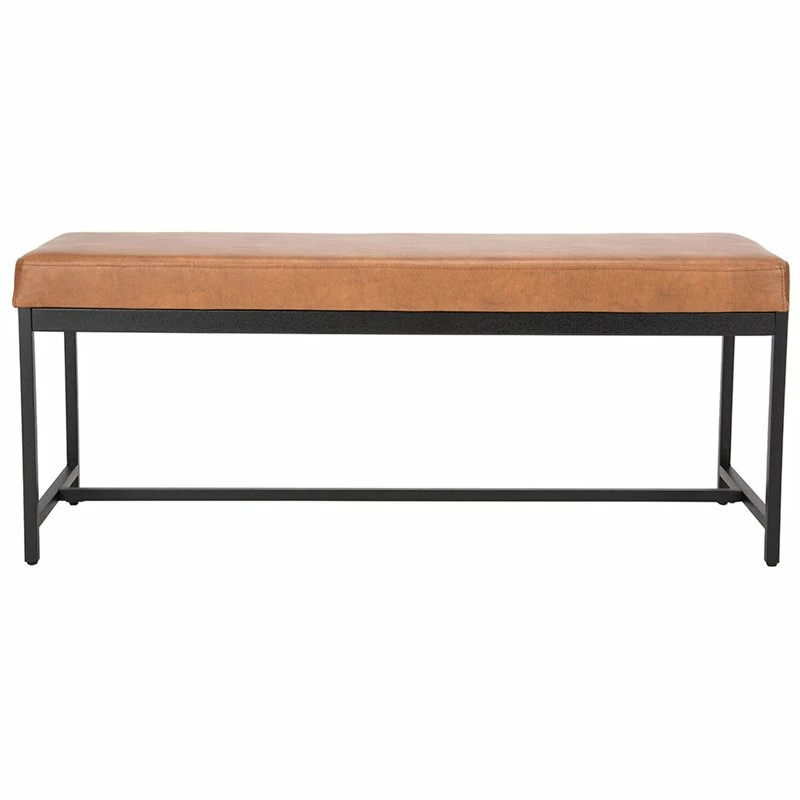 Best reviews of π Safavieh Chase Faux Leather Bench In Brown And Black π 3 Best reviews of π Safavieh Chase Faux Leather Bench In Brown And Black π - Image 3