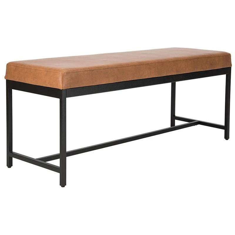 Best reviews of π Safavieh Chase Faux Leather Bench In Brown And Black π 1 Best reviews of π Safavieh Chase Faux Leather Bench In Brown And Black π