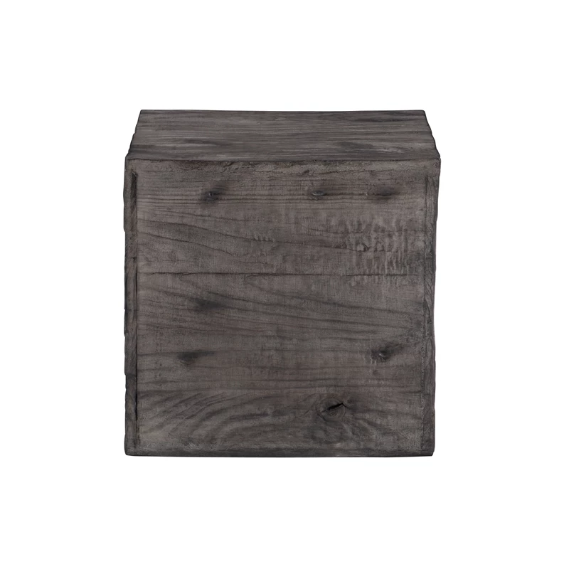 Outlet π€© Linon Warner Resin Crate Accent Table In Gray β 4 Outlet π€© Linon Warner Resin Crate Accent Table In Gray β - Image 4