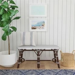 Buy ✔️ Butler Specialty Company Butler Marcella Dark Brown Rattan Bench 🧨 -Bedroom Benches Store 1969986 12 L