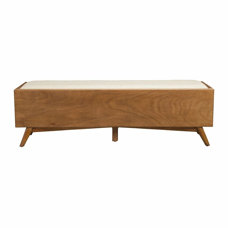 Best deal โ Alpine Furniture Flynn Bedroom Bench In Acorn Brown ๐ 5 Best deal โ Alpine Furniture Flynn Bedroom Bench In Acorn Brown ๐ - Image 5