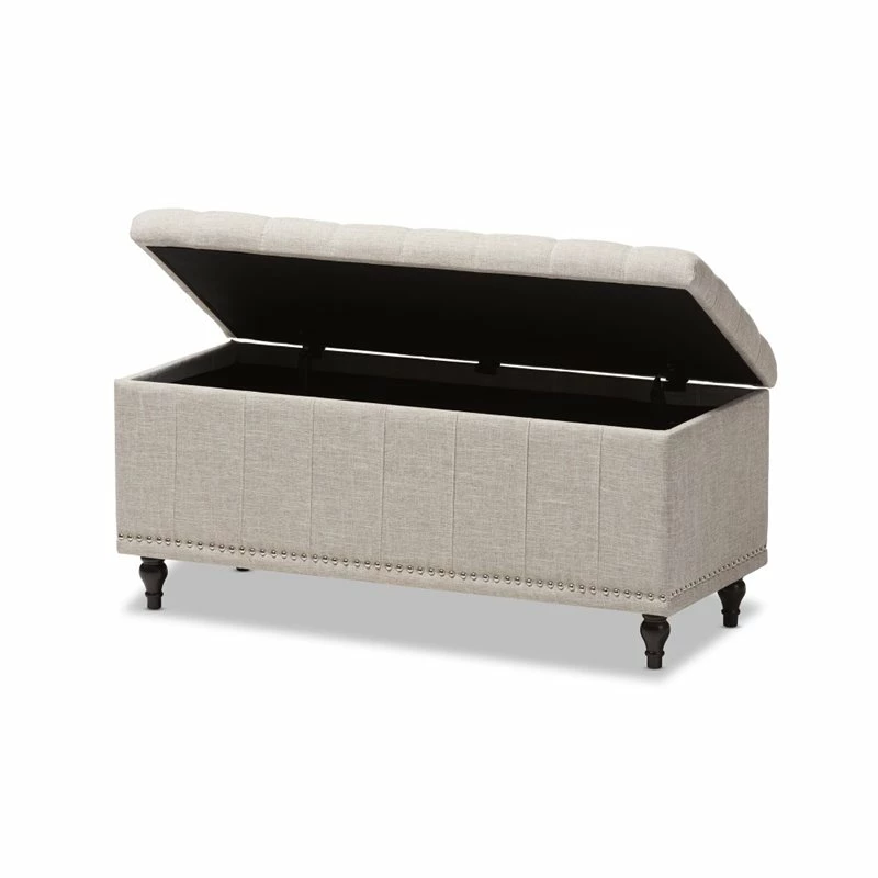 Budget π Pemberly Row Storage Bench In Beige π 3 Budget π Pemberly Row Storage Bench In Beige π - Image 3