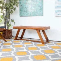 Wholesale β Ashcroft Mid Century Modern Poller Cognac Tan Leather Bench π 8 Wholesale β Ashcroft Mid Century Modern Poller Cognac Tan Leather Bench π -Bedroom Benches Store 2014078 2 L