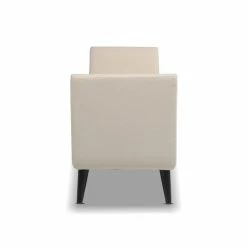 Best Pirce 🎁 Allora Mid-Century Modern Entryway Storage Bench In Sky Neutral 😉 -Bedroom Benches Store 2110360 4 L