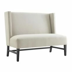 Best reviews of ๐ Home Fare Shelter Back Wood Base Entryway Bench In Beige โญ