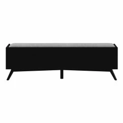 New π₯ Alpine Furniture Flynn Wood Bench In Black π€© 14 New π₯ Alpine Furniture Flynn Wood Bench In Black π€© -Bedroom Benches Store 2134586 5 L