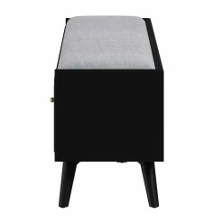 New π₯ Alpine Furniture Flynn Wood Bench In Black π€© 15 New π₯ Alpine Furniture Flynn Wood Bench In Black π€© -Bedroom Benches Store 2134586 6 L