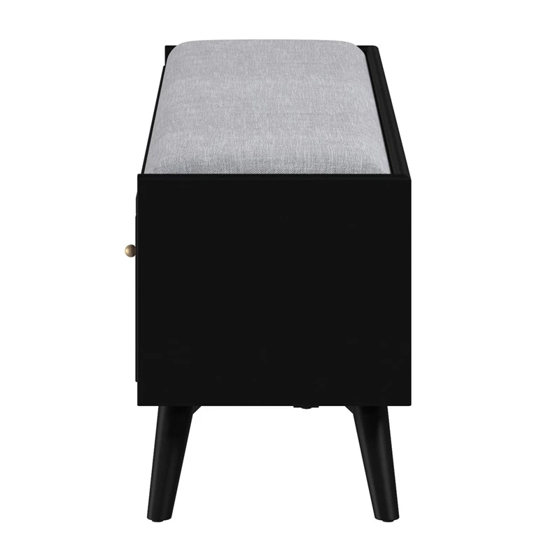 New π₯ Alpine Furniture Flynn Wood Bench In Black π€© 7 New π₯ Alpine Furniture Flynn Wood Bench In Black π€© - Image 7