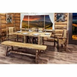 Deals 𧨠Montana Woodworks Glacier Country 6ft Pine Wood Plank Style Bench In Brown π 9 Deals 𧨠Montana Woodworks Glacier Country 6ft Pine Wood Plank Style Bench In Brown π -Bedroom Benches Store 2165976 3 L