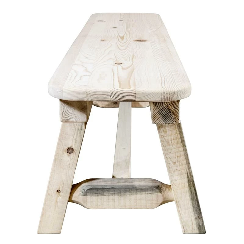 Flash Sale π Montana Woodworks Homestead 5ft Pine Wood Plank Style Bench In Natural βοΈ 4 Flash Sale π Montana Woodworks Homestead 5ft Pine Wood Plank Style Bench In Natural βοΈ - Image 4