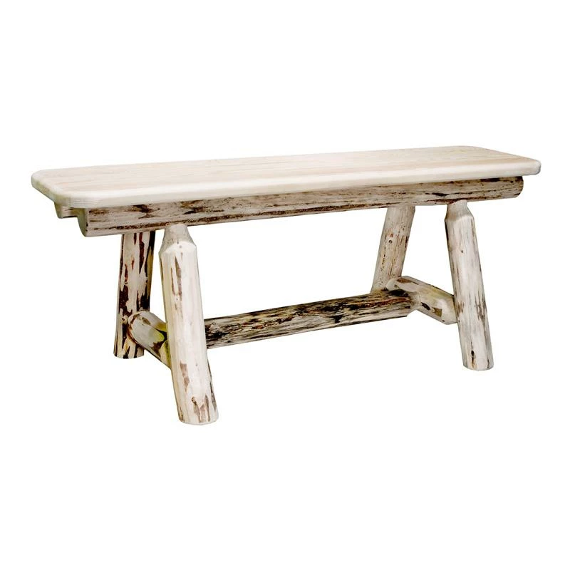 Hot Sale βοΈ Montana Woodworks 45" Handcrafted Wood Plank Style Bench In Natural π 1 Hot Sale βοΈ Montana Woodworks 45" Handcrafted Wood Plank Style Bench In Natural π