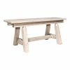 Flash Sale 🎁 Montana Woodworks Homestead 45" Solid Wood Plank Style Bench In Natural ❤️
